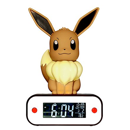 Pokemon Evoli Alarm Clock With Light Function Superepic Com