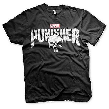 Punisher - T-Shirt Distressed Logo