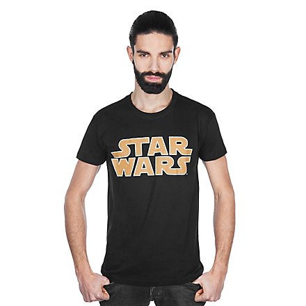 Star Wars Logo T-Shirt schwarz
