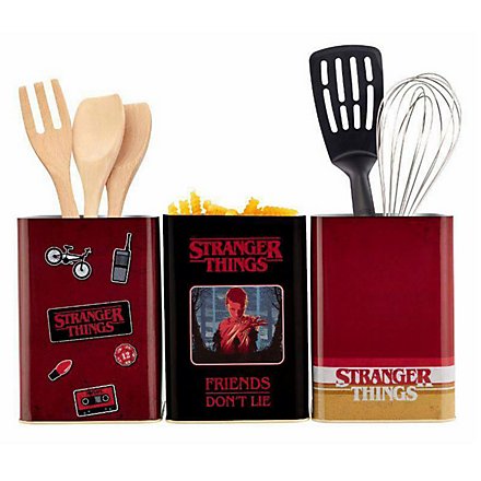 Stranger Things - Retro Logo Kitchen Storage Set