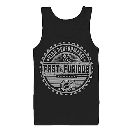 The Fast and the Furious -Tank Top Genuine Brand