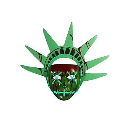 The Purge Lady Liberty Mask