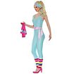 Aerobic Barbie costume