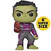 Avengers - Hulk mit Power-Gauntlet Super Size Funko POP! Bobble-Head Figur