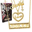 DC - Harley Loves Joker necklace set