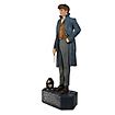 Fantastic Beasts and Where to Find Them - Newt Scamander with Niffler Life-Size Statue