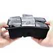 Giant ice cube moulds pair for ice cubes and for baking 6-grid