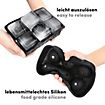 Giant ice cube moulds pair for ice cubes and for baking 6-grid