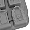 Gravestone silicone mould for ice cubes and baking 6-grid