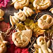 Halloween figures silicone mould for ice cubes and for baking 6-grid