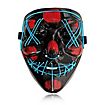 Halloween LED Mask neon blue