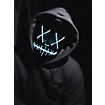 Halloween LED Mask neon blue