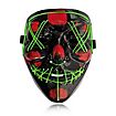 Halloween LED Mask neon-green