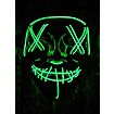 Halloween LED Mask neon-green