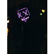 Halloween LED Mask pink
