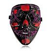 Halloween LED Mask purple