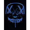 Halloween LED Maske blau