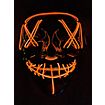 Halloween LED Maske orange