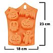 Halloween figures silicone mould for ice cubes and for baking 6-grid