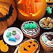 Halloween figures silicone mould for ice cubes and for baking 6-grid