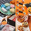 Halloween figures silicone mould for ice cubes and for baking 6-grid