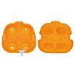 Halloween pumpkins silicone mould for ice cubes and baking 4-grid