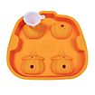 Halloween pumpkins silicone mould for ice cubes and baking 4-grid