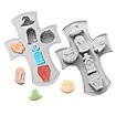 Halloween silicone moulds set Halloween monsters and symbols for baking, for chocolate and ice cubes Set of 3
