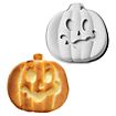 Halloween silicone moulds set pumpkins for baking, for chocolates, gummy bears and ice cubes, set of 3