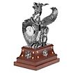 Heraldic Griffin Desk Clock