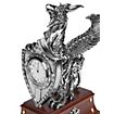 Heraldic Griffin Desk Clock