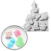 Horror House figures silicone mould for ice cubes and for baking 7-grid