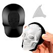 Large skull silicone mould for ice cubes and baking 7.5 cm