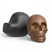 Large skull silicone mould for ice cubes, chocolate and baking 8.5 cm 