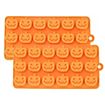 Mini pumpkins silicone mould for fruit gums and for baking 18-grid