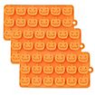 Mini pumpkins silicone mould for fruit gums and for baking 18-grid
