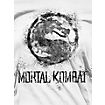 Mortal Kombat Girlie Shirt Logo weiß