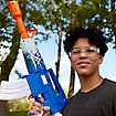 Nerf Fortnite Blue Shock Blaster