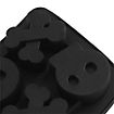 Pirate skull silicone mould for ice cubes and for baking 8-grid