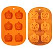 Pumpkins silicone mould for ice cubes and baking 6-grid