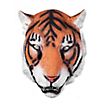 Sibirischer Tiger Maske aus Latex