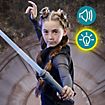 Star Wars Lightsaber Forge Ashoka Tano ausfahrbares weißes Lichtschwert