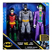 Batman and Robin vs Joker action figure set