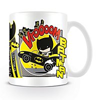 Batman - Tasse Chibi Batman mit Batmobil