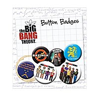 Big Bang Theory - Stick-on Buttons Icons