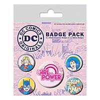 DC - Ansteck-Buttons Girl Power