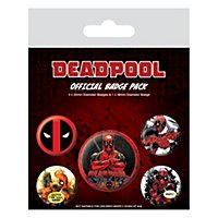 Deadpool - Ansteck-Buttons