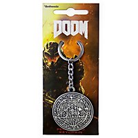 Doom - Schlüsselanhänger Pentagram