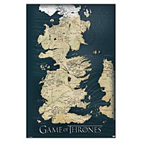 Game of Thrones - Poster Karte
