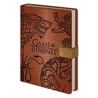 Game of Thrones - Premium Notizbuch GOT Wappen
